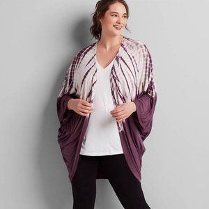 LIVI Active Purple Tie-Dye Overpiece